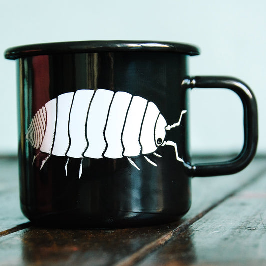 4er-Set Emaille Tasse