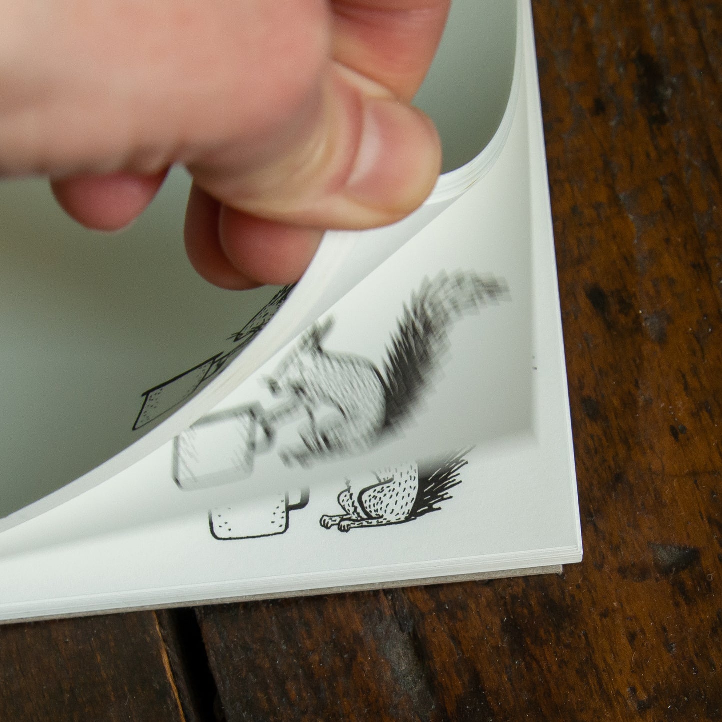 Notizblock Kaffeehörnchen A5