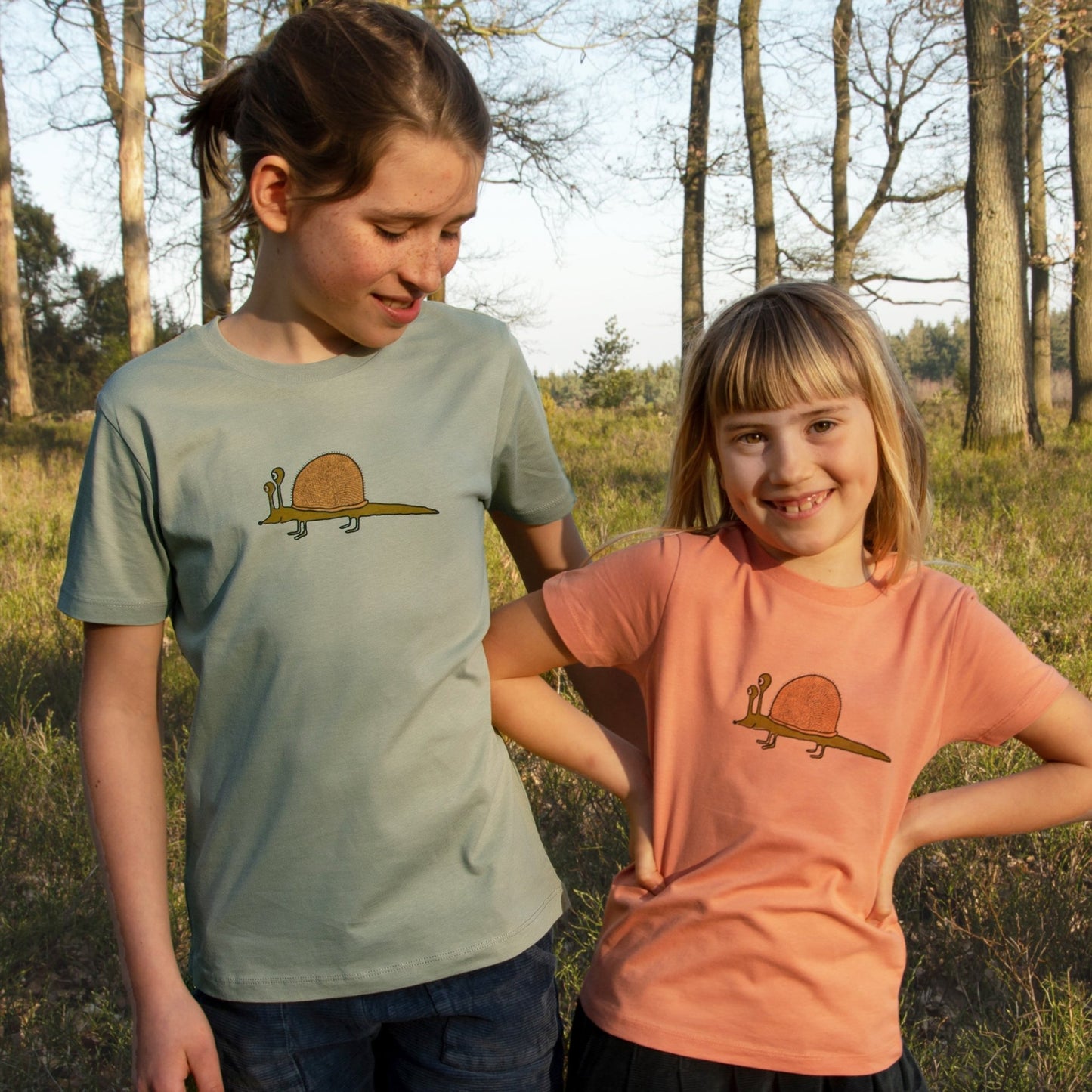 Schnigel T-Shirt in aloe 122-158
