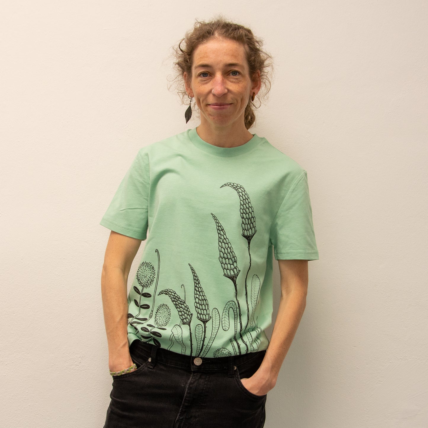 unikat Waldwiese T-Shirt unisex in Misty Jade XS-XL