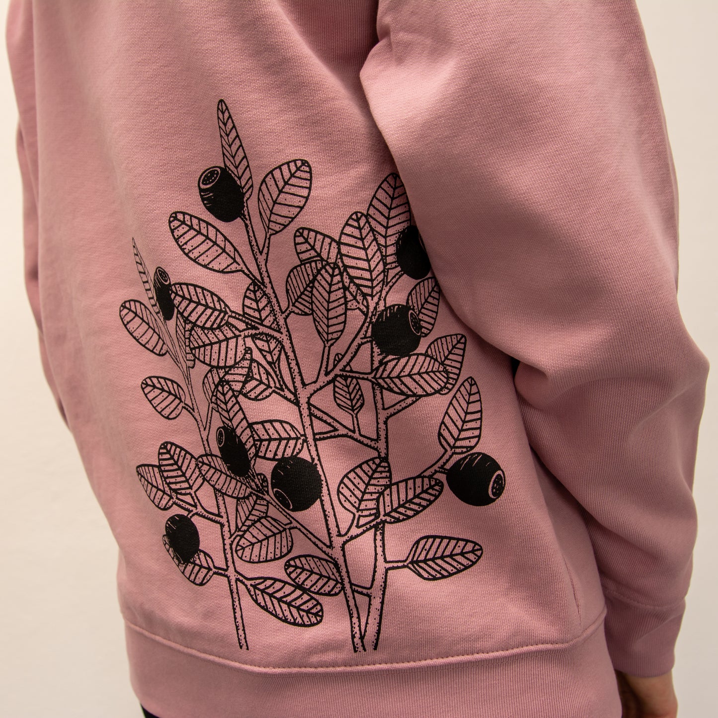 unikat Blaubeer Hoodie unisex in Lilac Dream XS