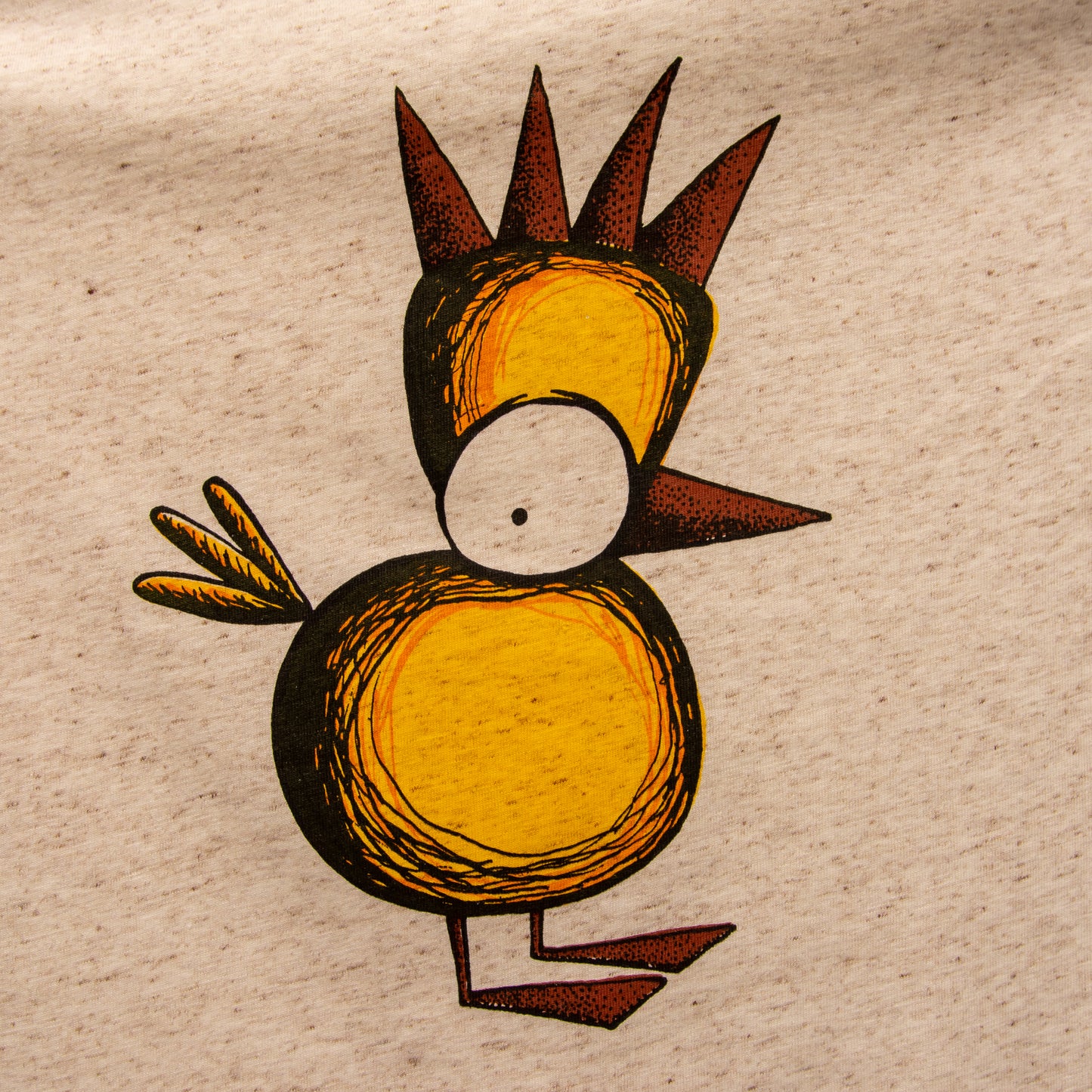 Kleinserie Gucke T-Shirt in Eco-Heather 122/128