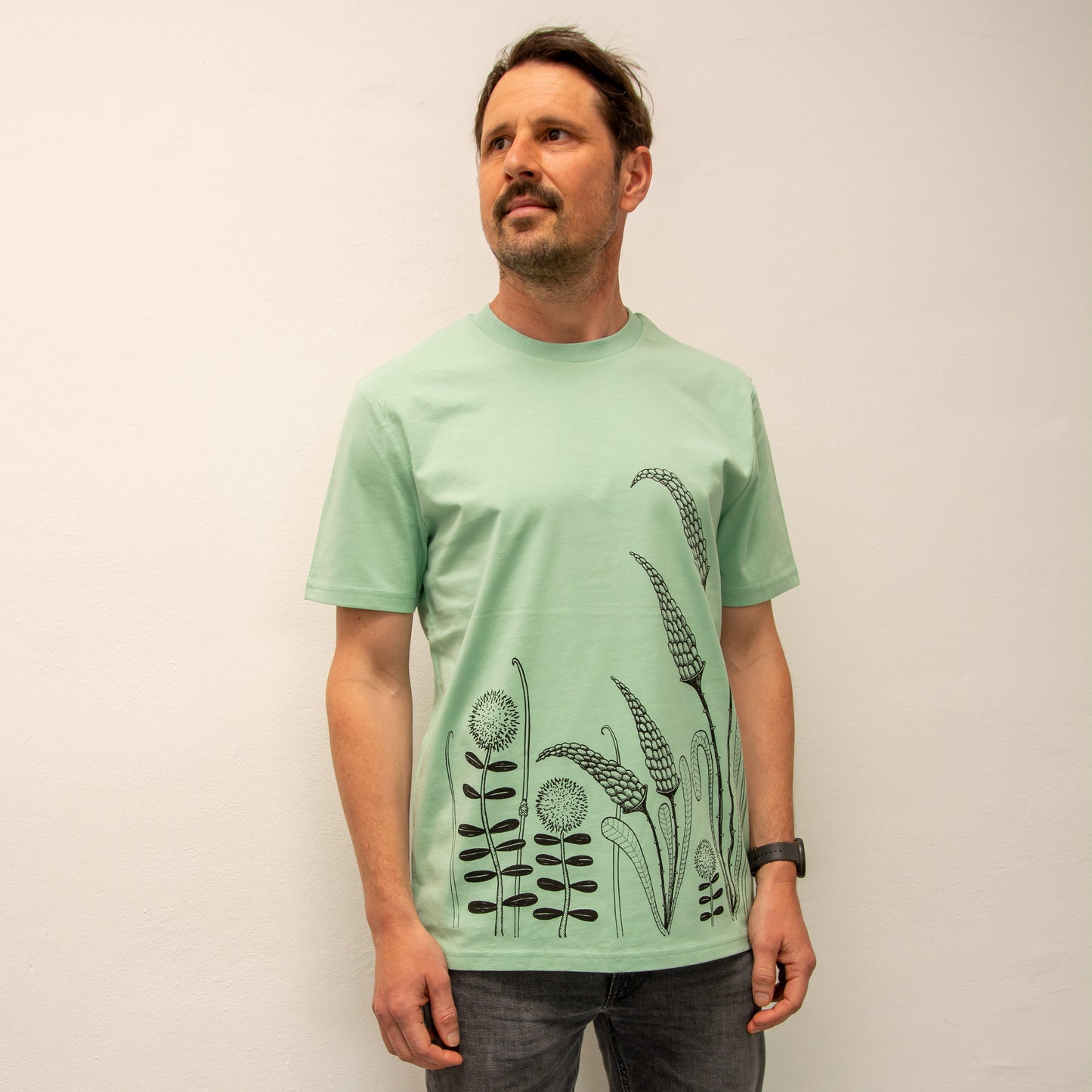 unikat Waldwiese T-Shirt unisex in Misty Jade XS-XL