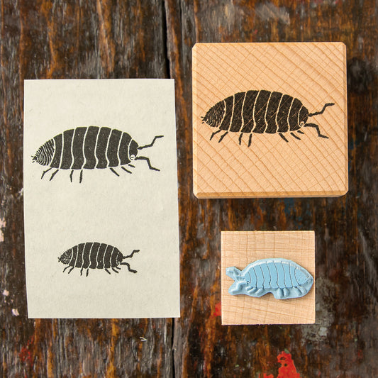 Assel Stempel aus Buchenholz