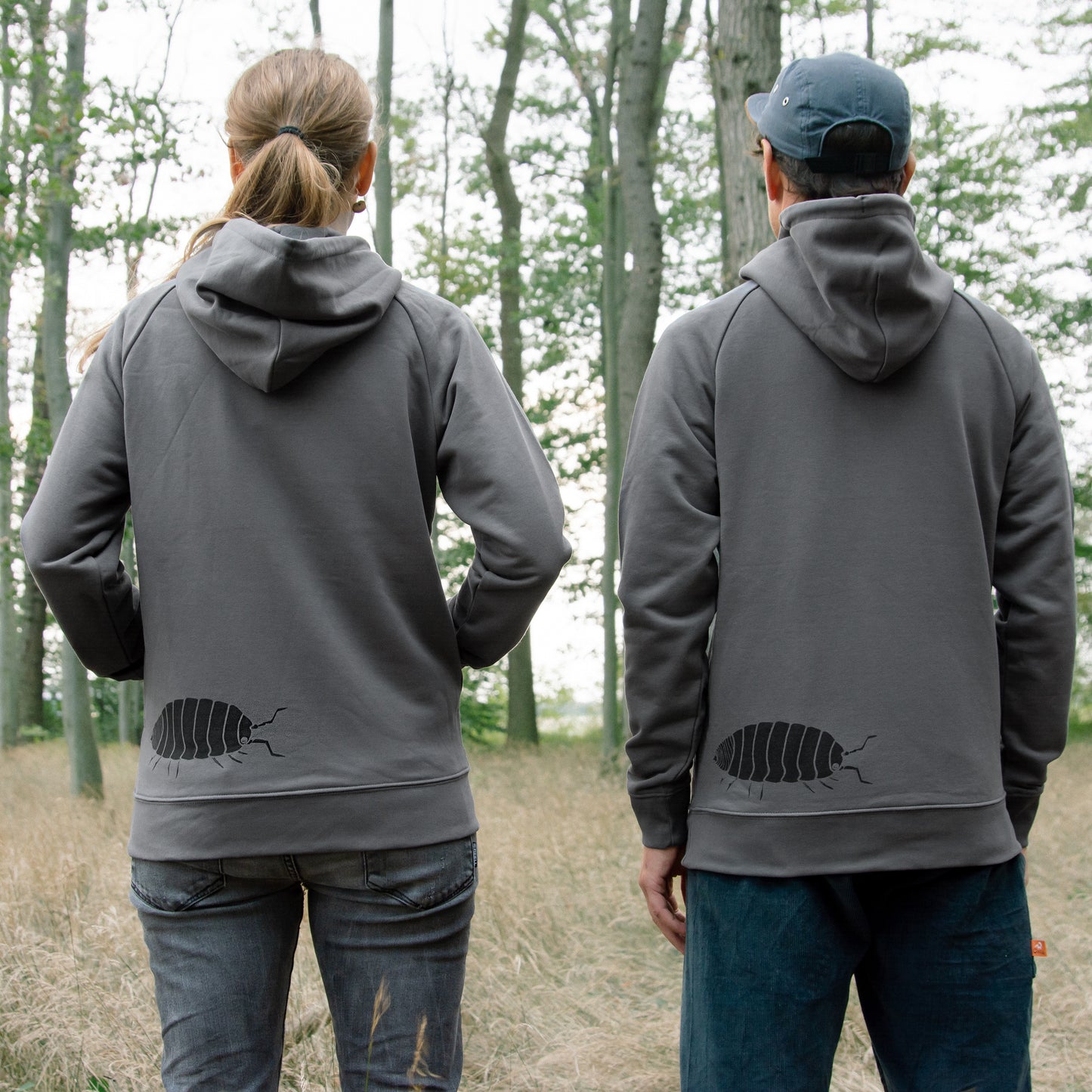 Greta Assel Hoodie in anthracite S-XXL