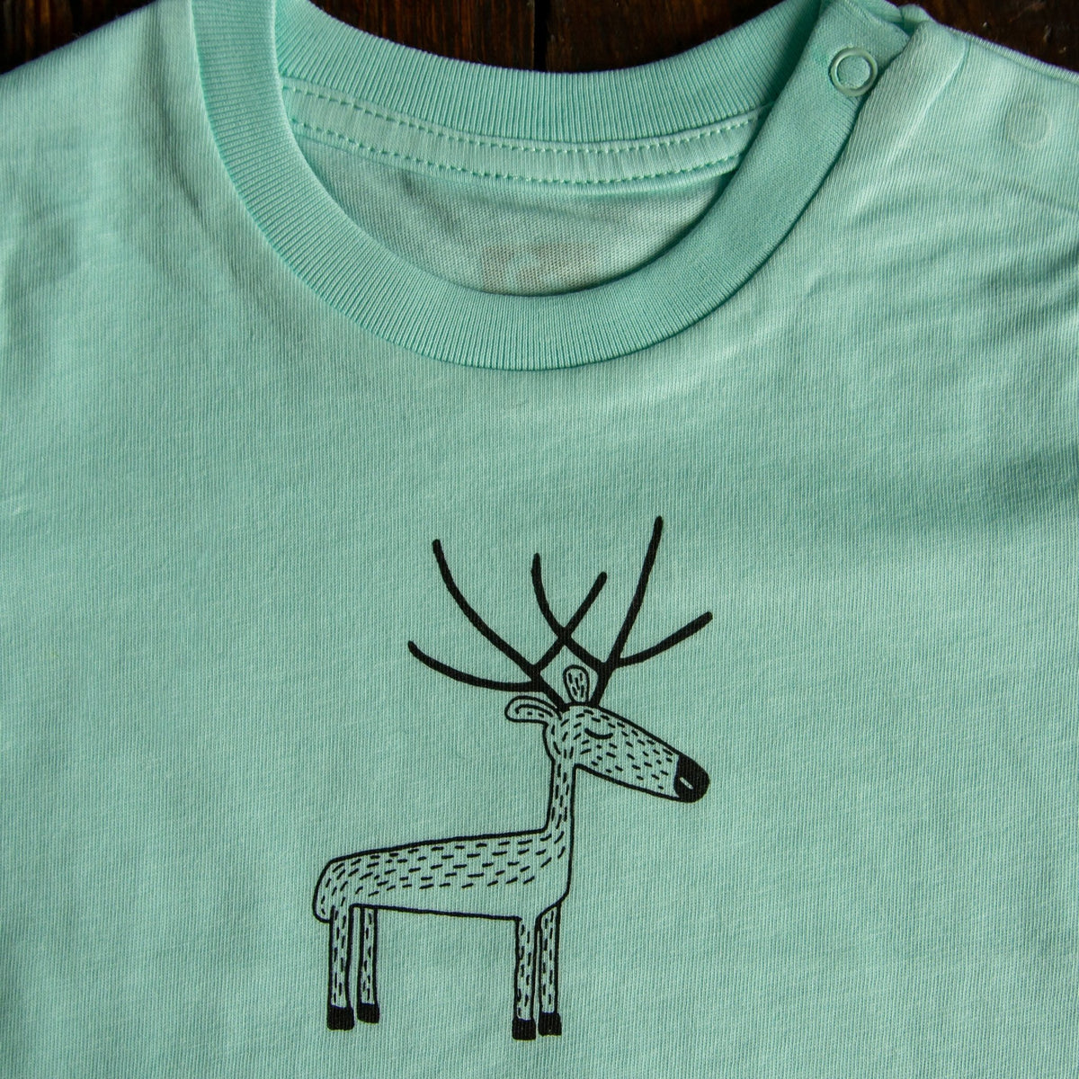 Rentier T-Shirt in caribbean blue