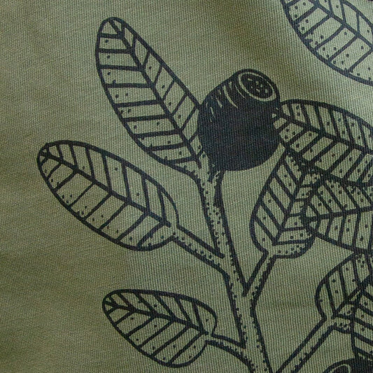 Blaubeere T-Shirt in Khaki