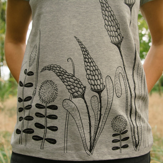 Waldwiese T-Shirt in heather grey XS-XXL