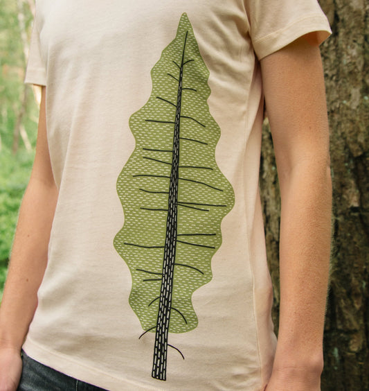 Tanne T-Shirt in natural raw XS-XXL