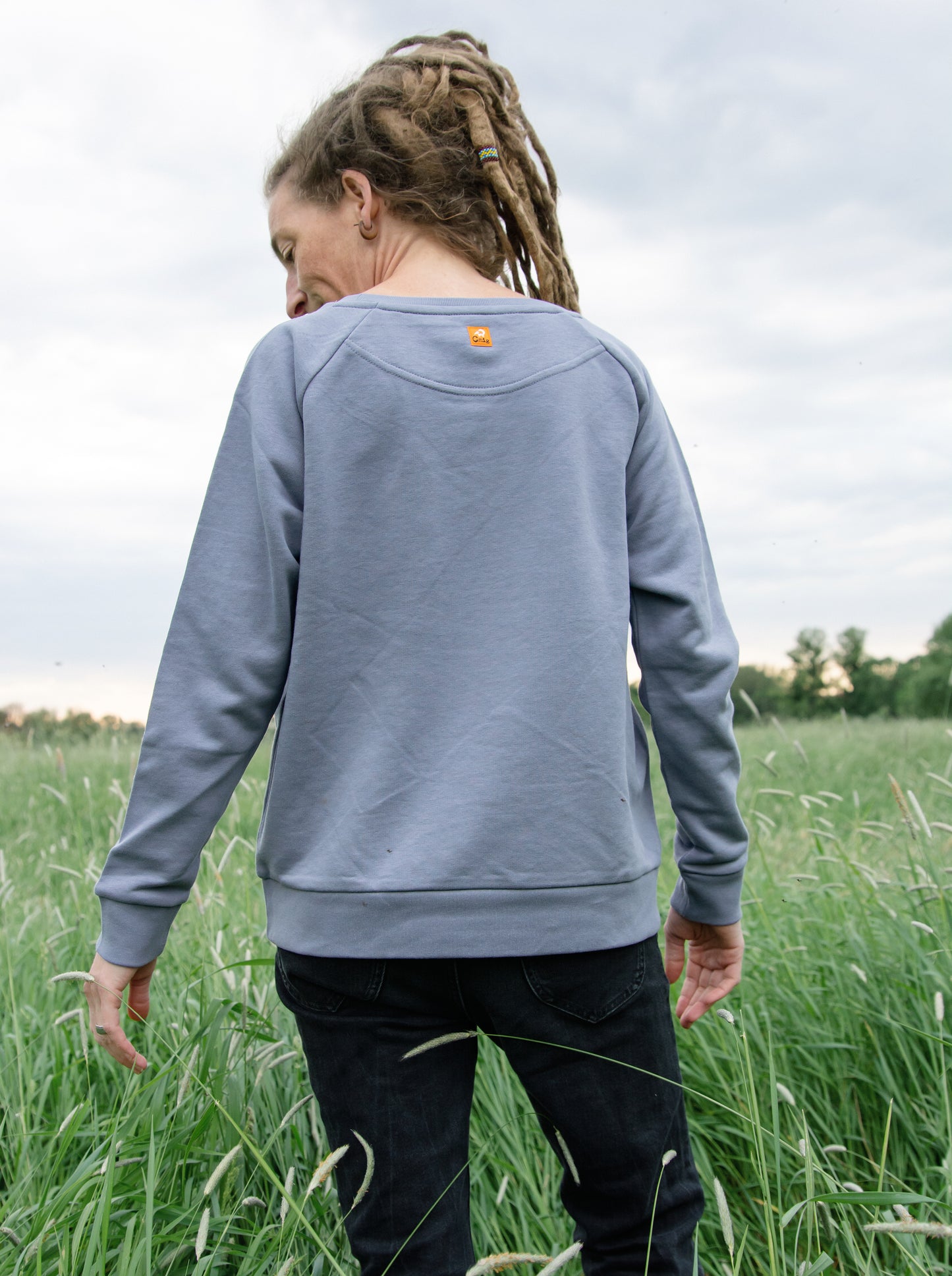 Erle mit Elster Pulli in lava grey XS-XL