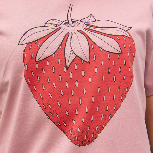 Erdbeer T-Shirt in lilac dream XS-XXL