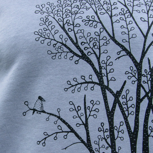 Erle mit Elster Pulli in lava grey XS-XL