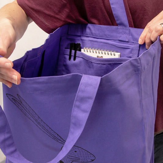 Laufhase Tasche in purple love