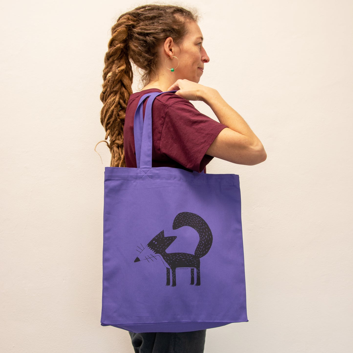 Franzi Fuchs Tasche in purple love