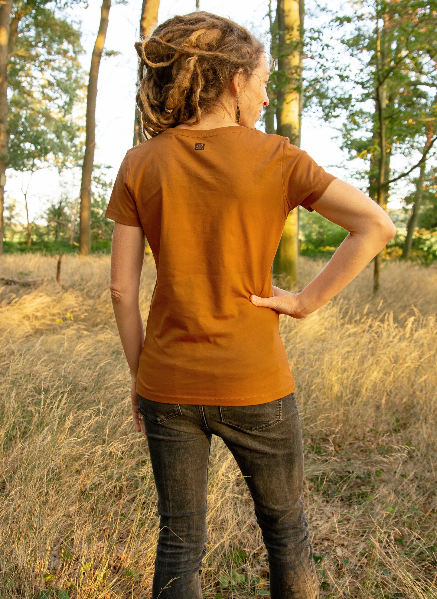 Reisewiesel T-Shirt in roasted orange S-XL