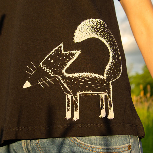 Franzi Fuchs T-Shirt in schwarz XS-L