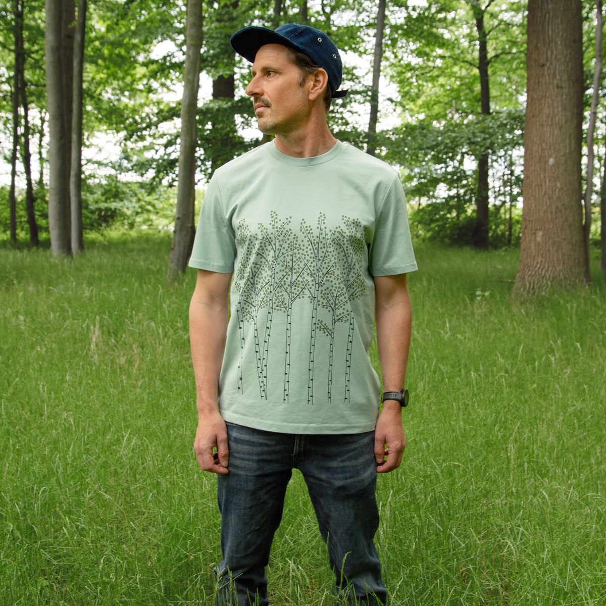 Birken T-Shirt in aloe XS-XXL