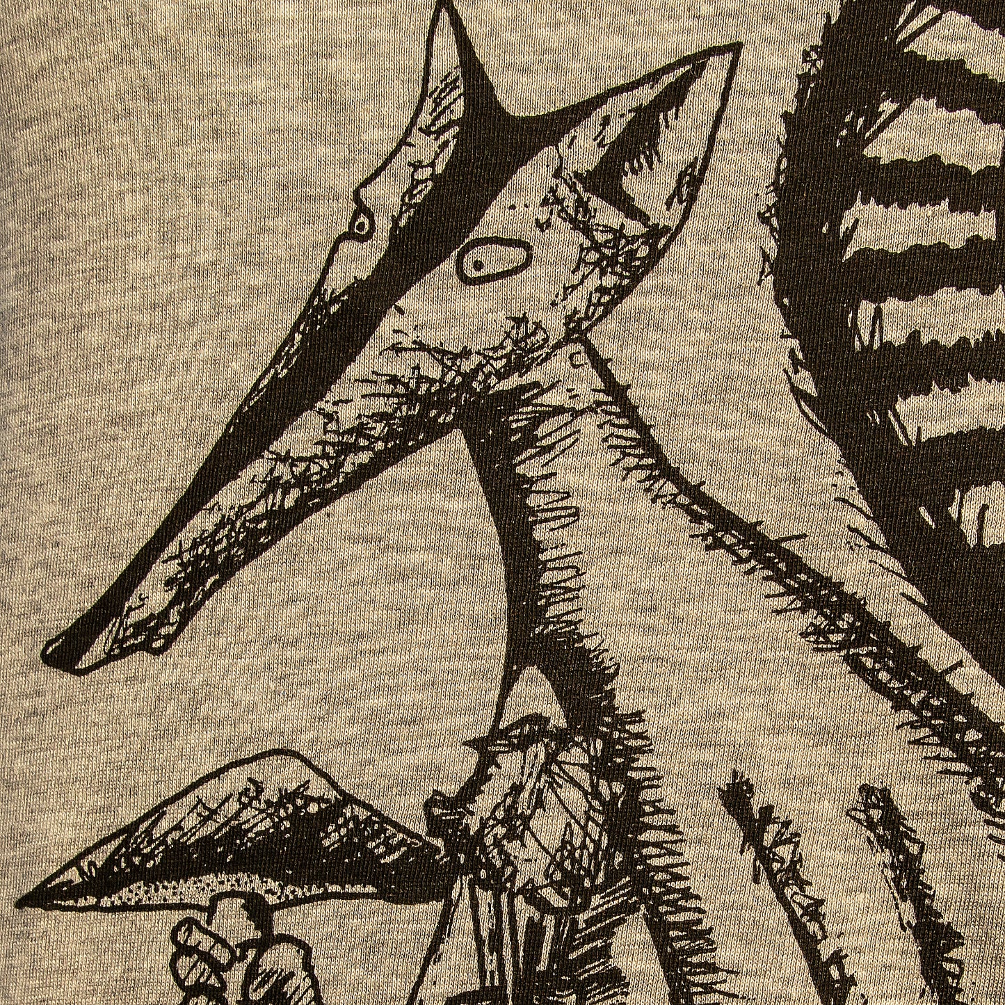 Duchs Tank-Top in heather grey S-L