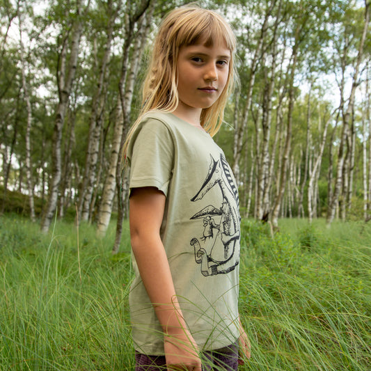 Duchs T-Shirt in sage