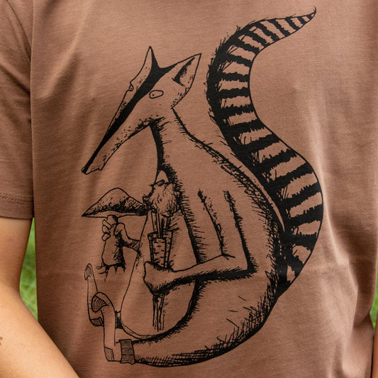 Duchs T-Shirt in caramel