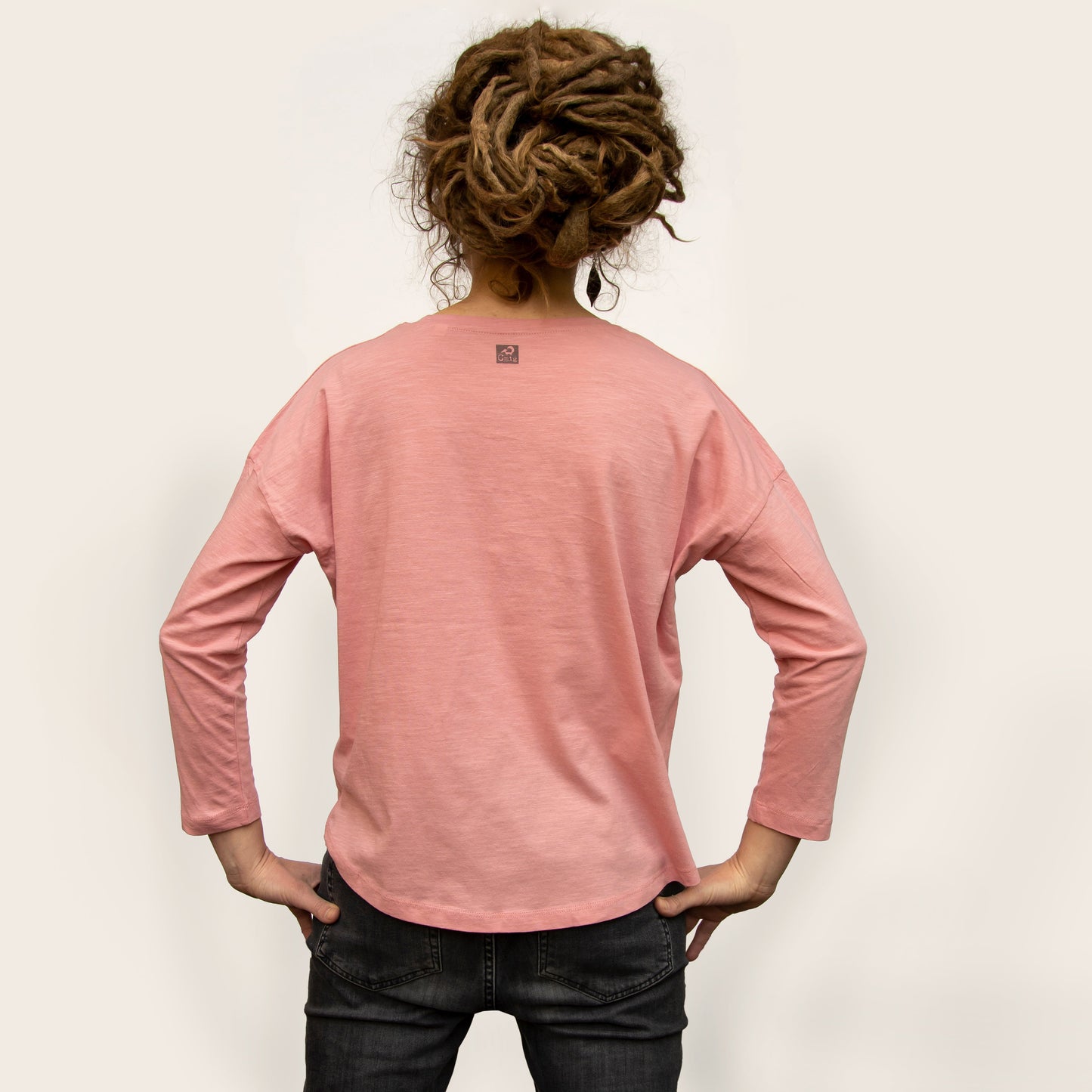 Erle mit Elster 3/4-Ärmel-Shirt in canyon pink L-XXL