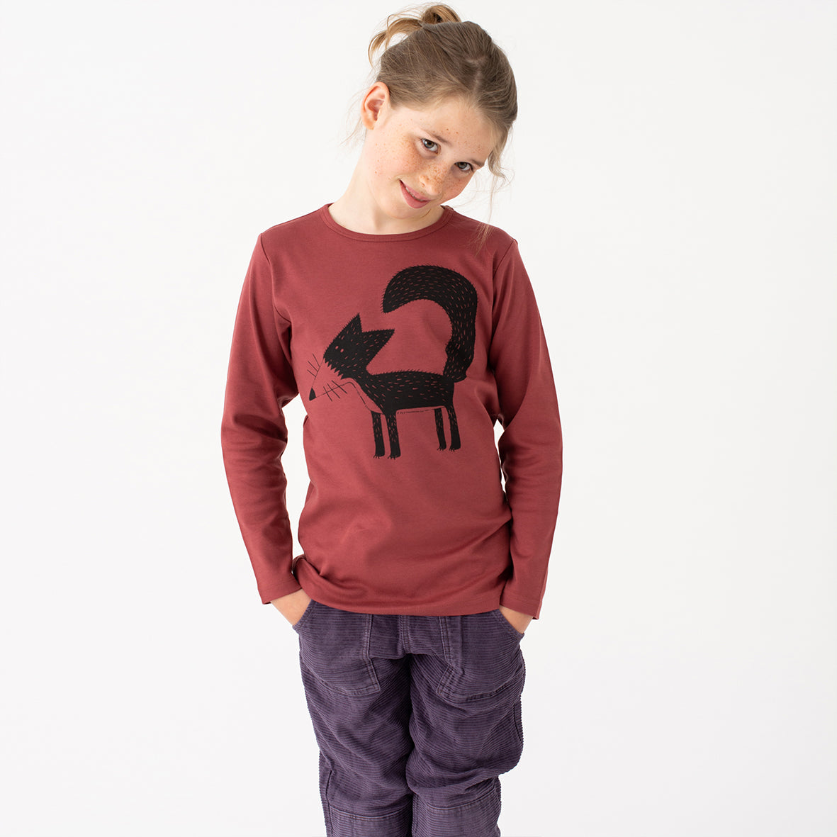 Franzi Fuchs Langarmshirt  in apple butter 74-116