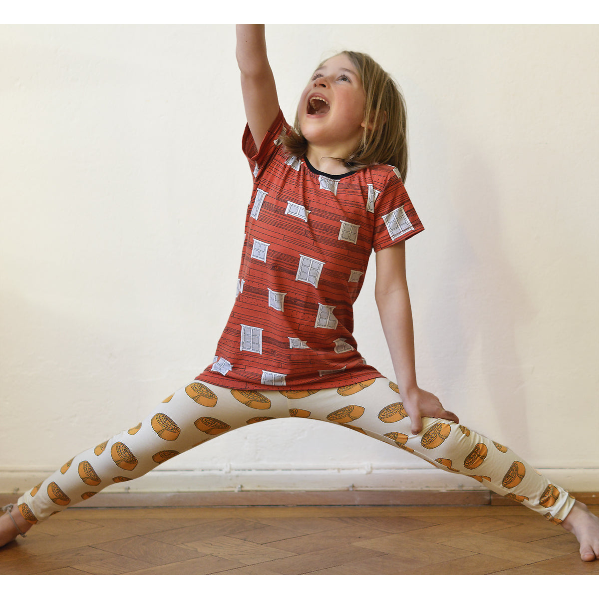 Hausmuster Stoff schwedisches design