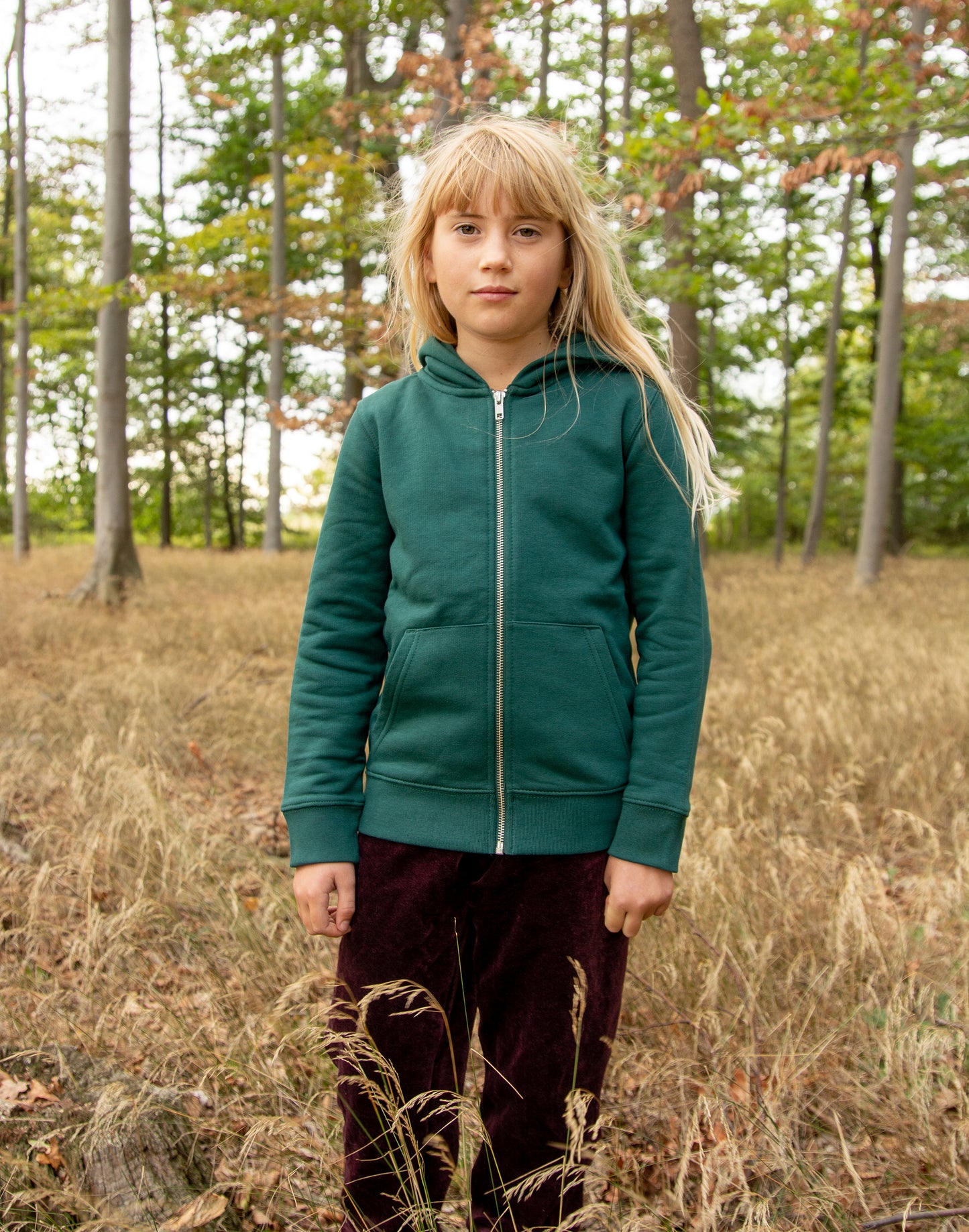Franzi Fuchs Sweatjacke in glazed green