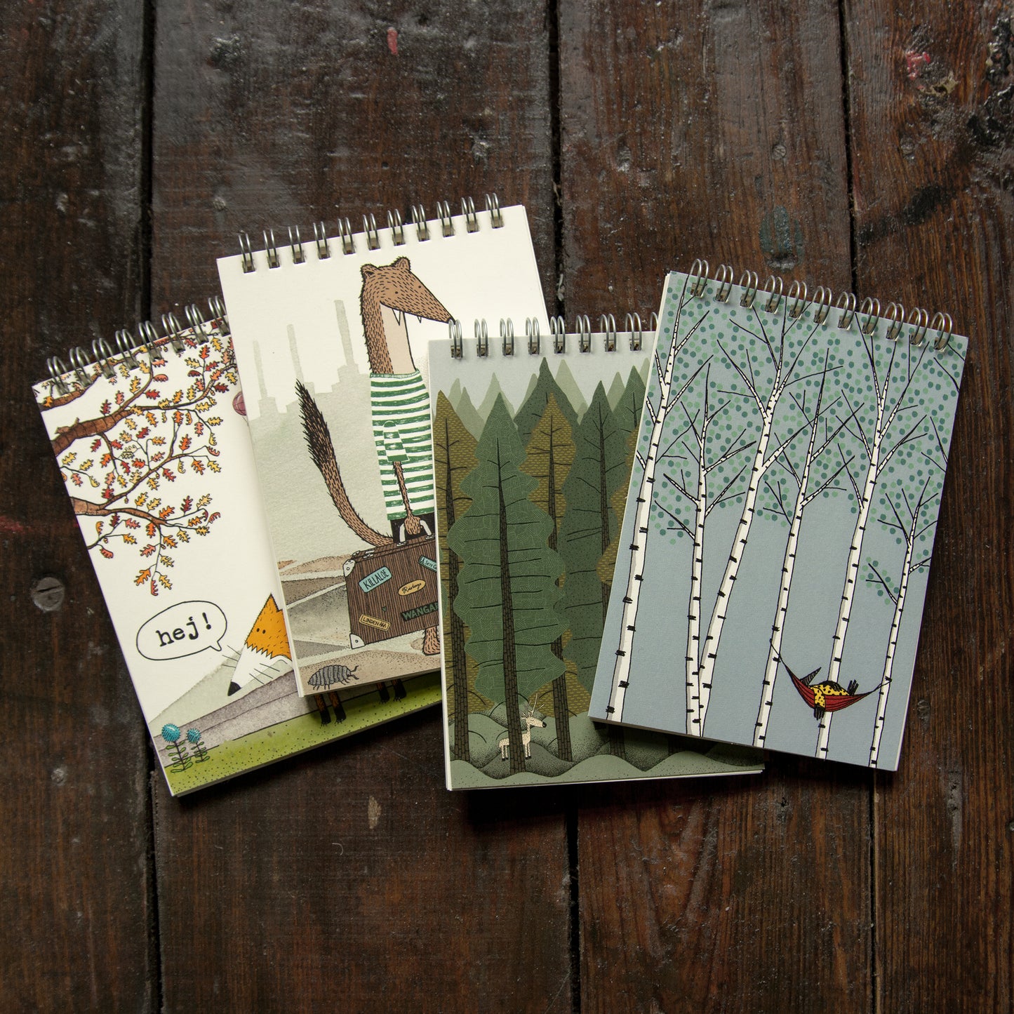 Spiralblock 4er-Set A6