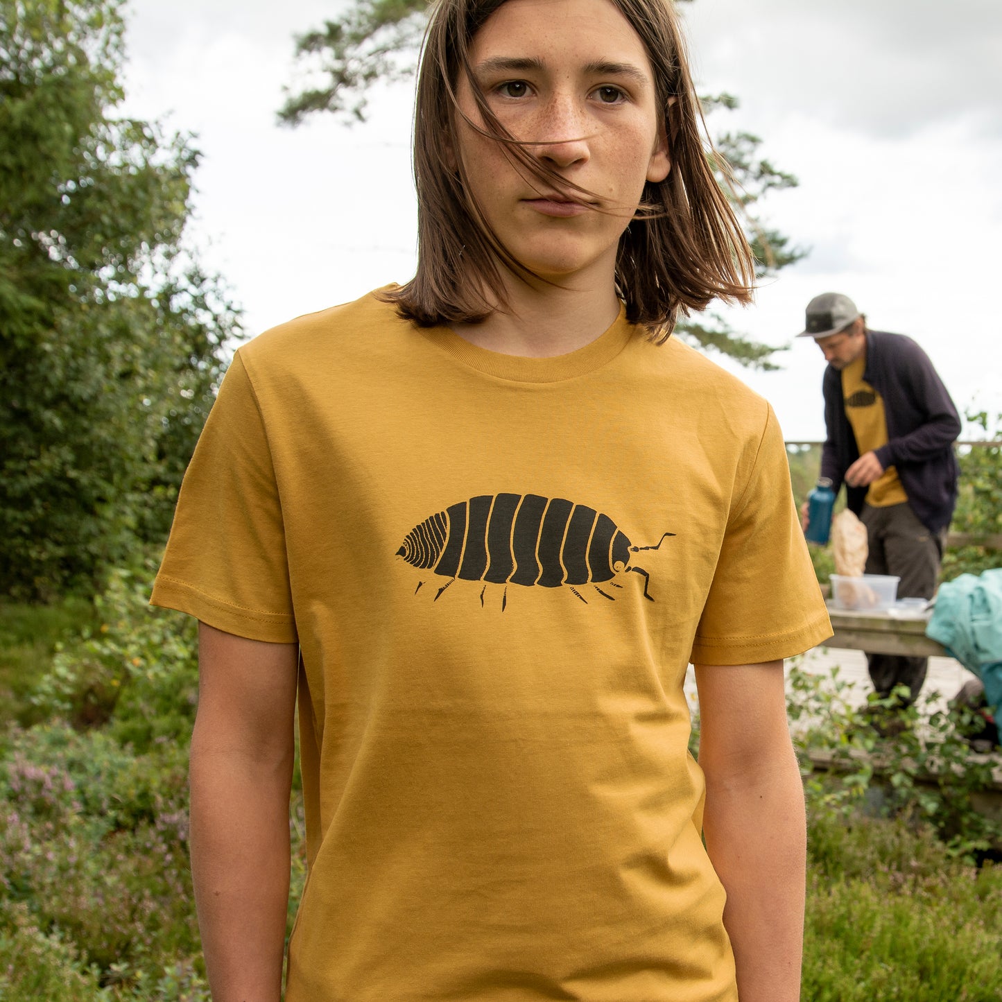 Assel T-Shirt in ochre XS-XXL