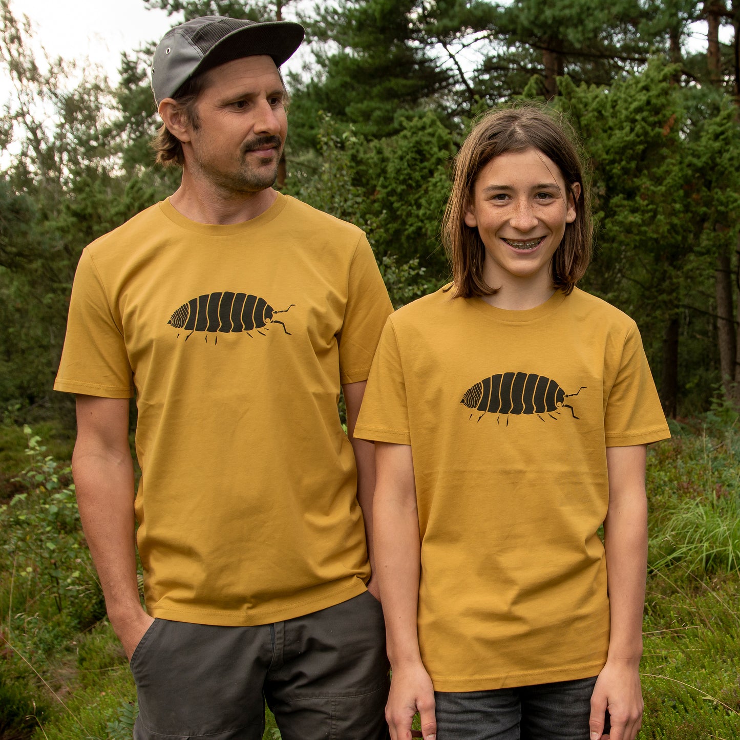 Assel T-Shirt in ochre XS-XL