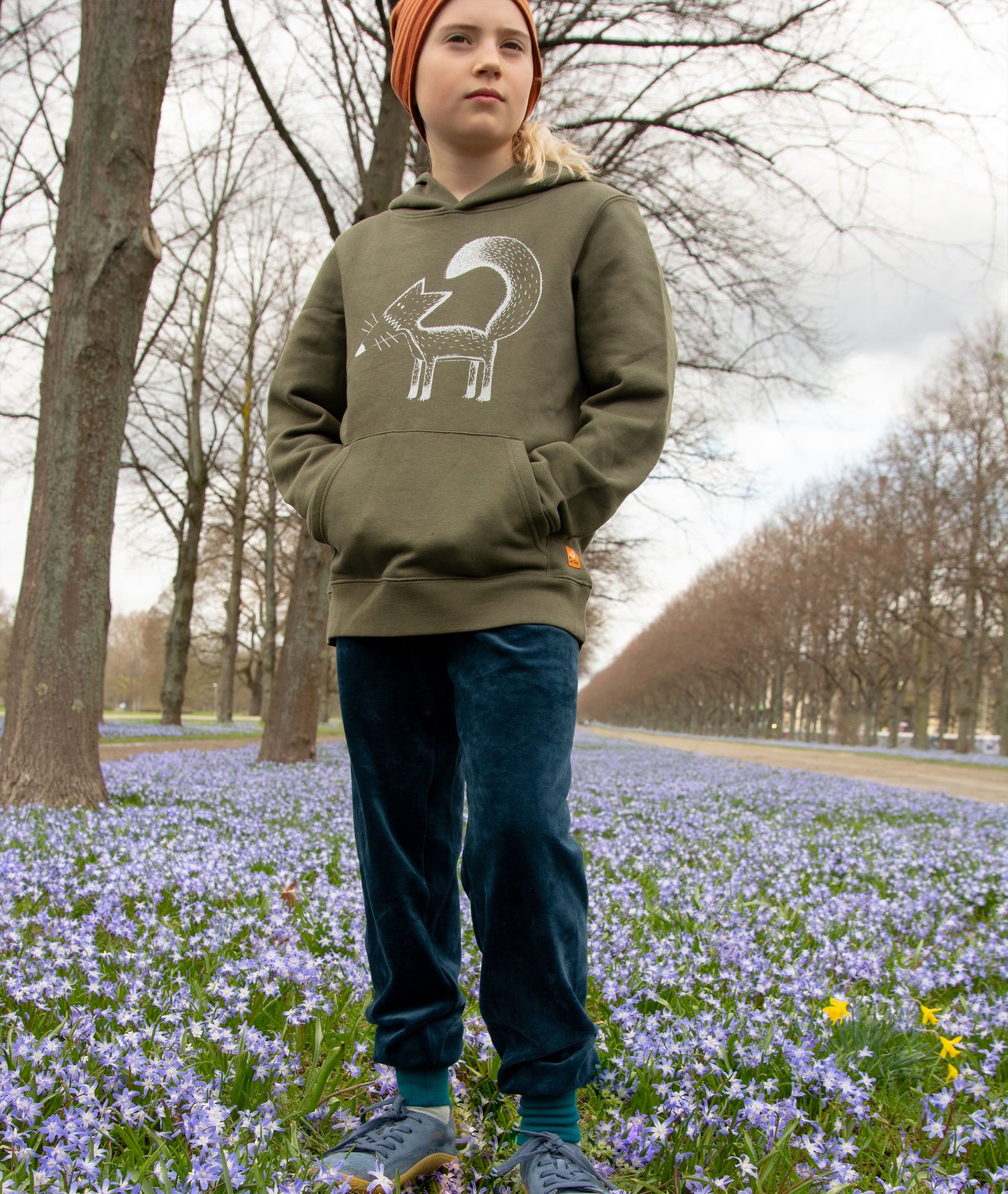 Kinder Nickihose in blau / petrol 98, 116
