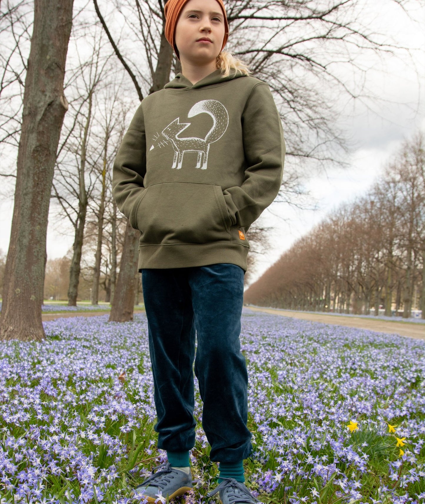 Kinder Nickihose in blau / petrol 98, 116