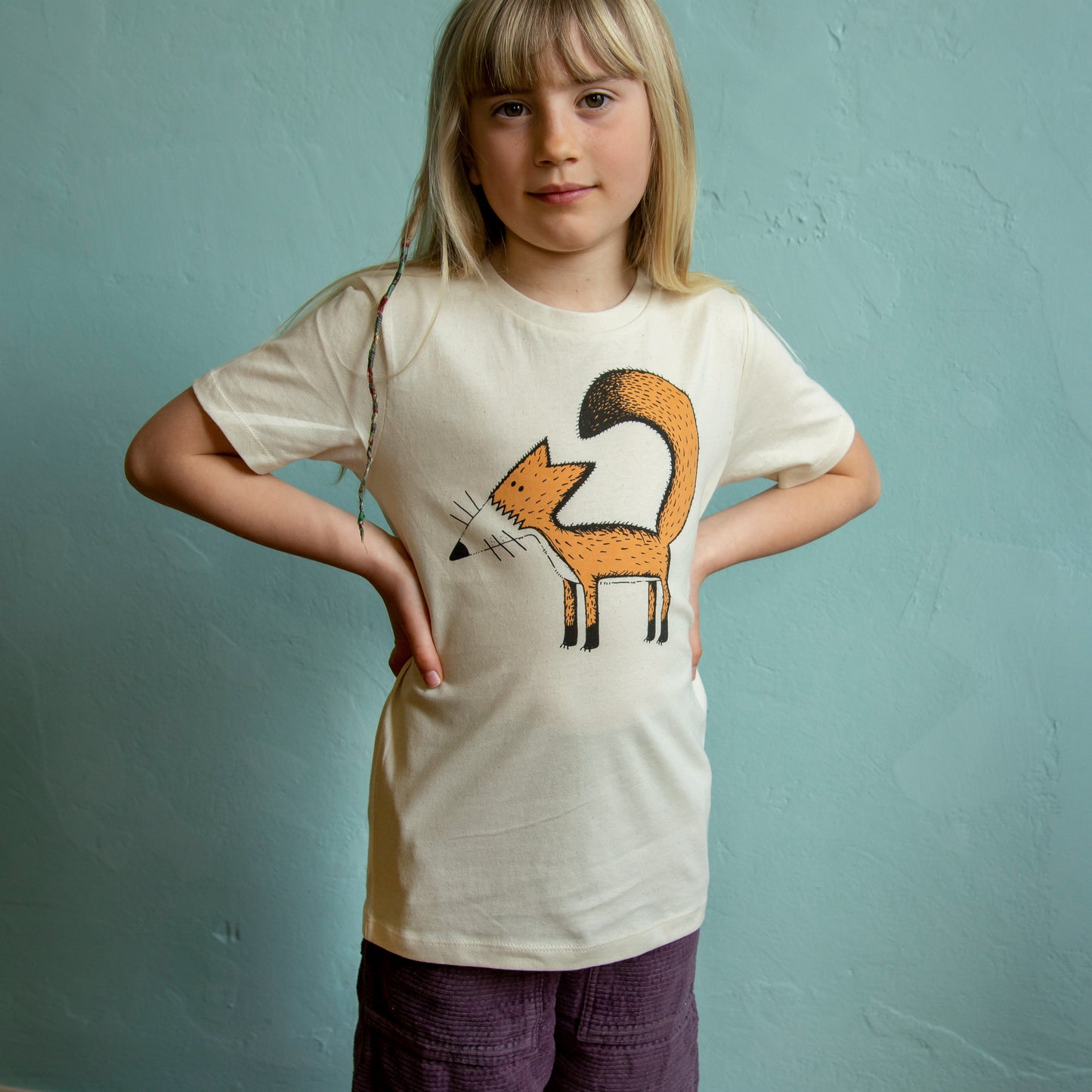 Franzi Fuchs T-Shirt in natural raw