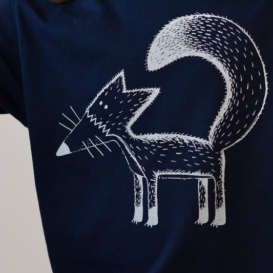 Franzi Fuchs T-Shirt in navy