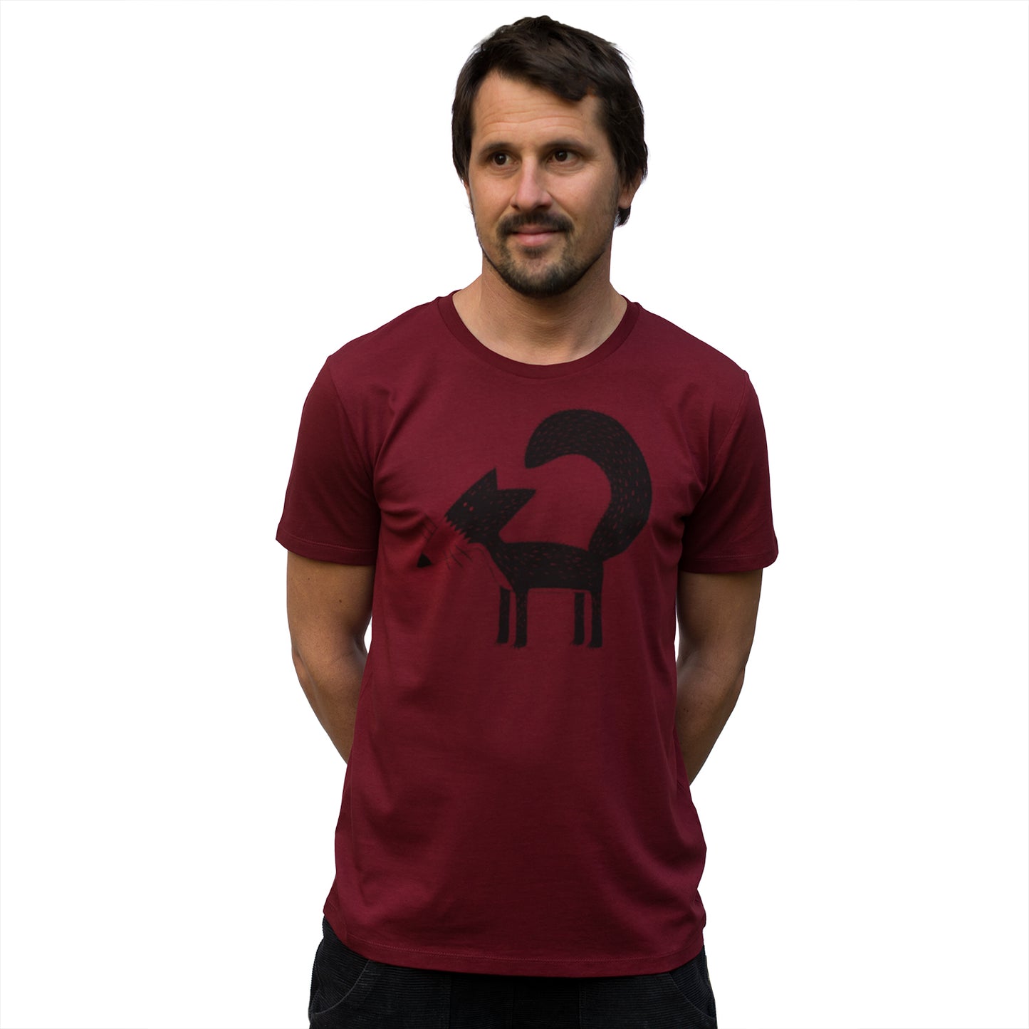 Franzi Fuchs T-Shirt in burgundy XS-XL