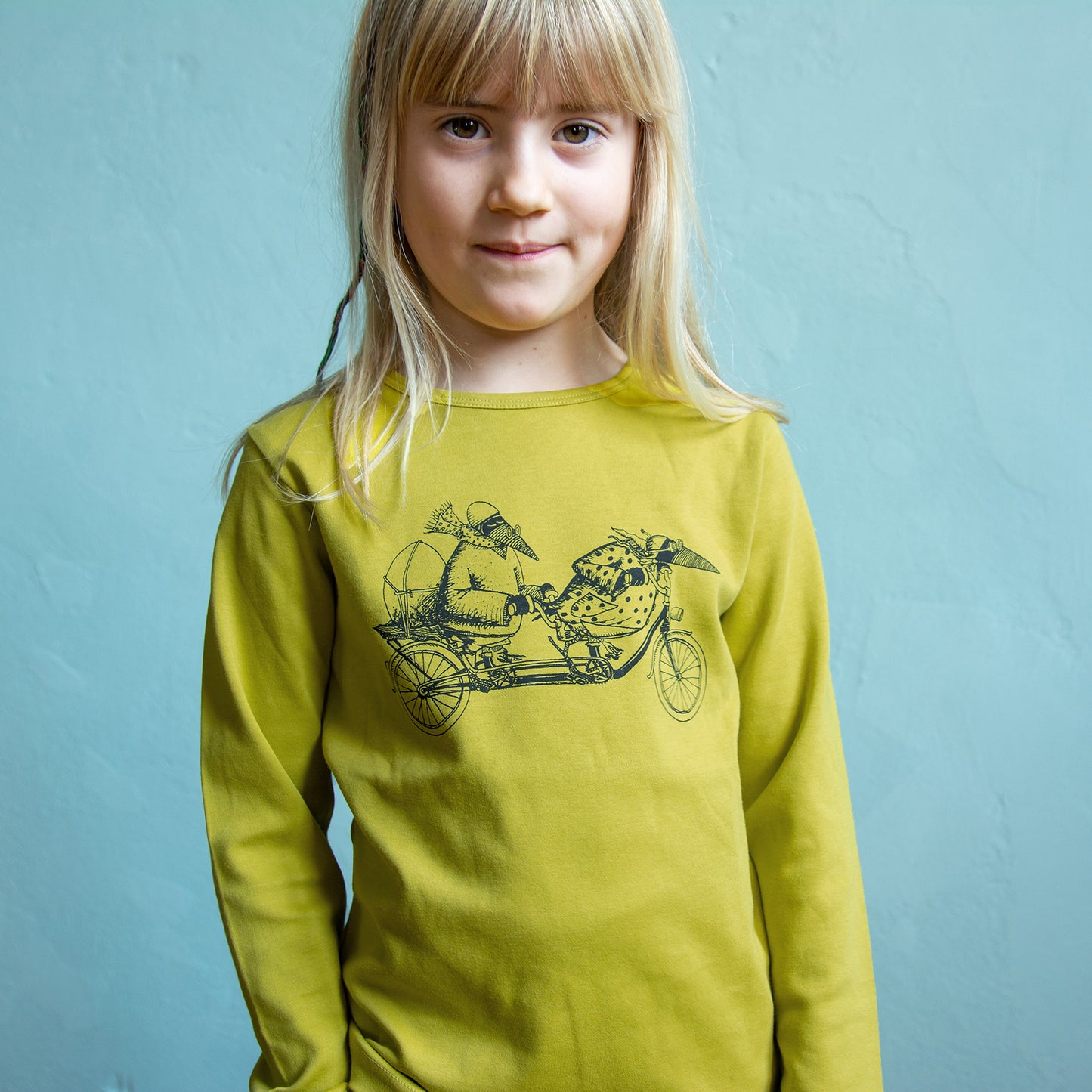 Tandem Langarmshirt in antique moss