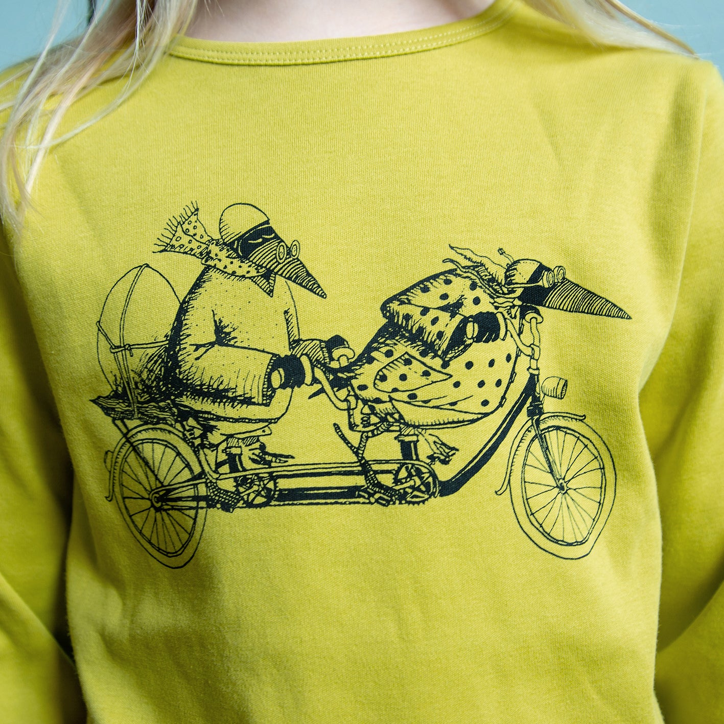 Tandem Langarmshirt in antique moss