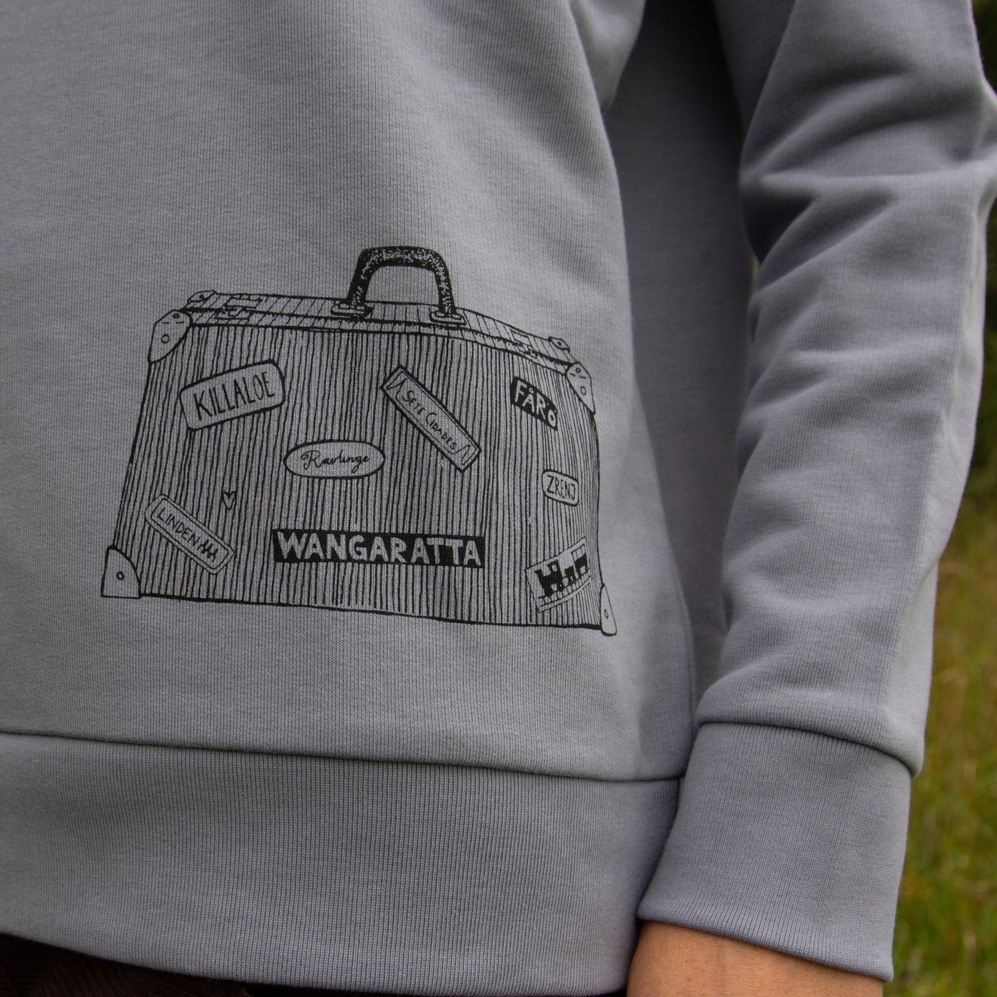 Reisekoffer Pulli in lava grey XS, M