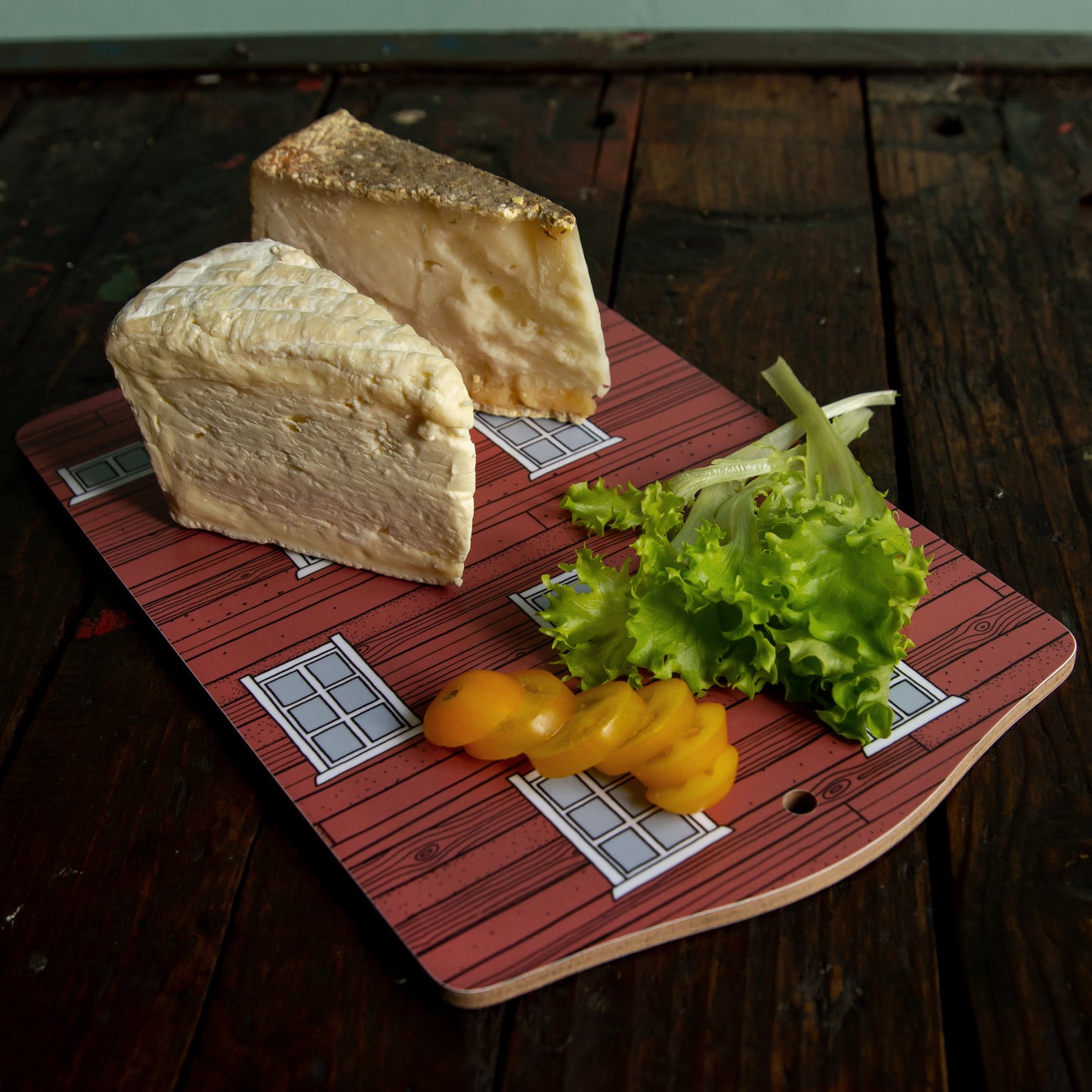 Schwedenhaus, Servierbrett 30x20cm