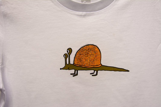 unikat Schnigel T-Shirt in weiß 134/140