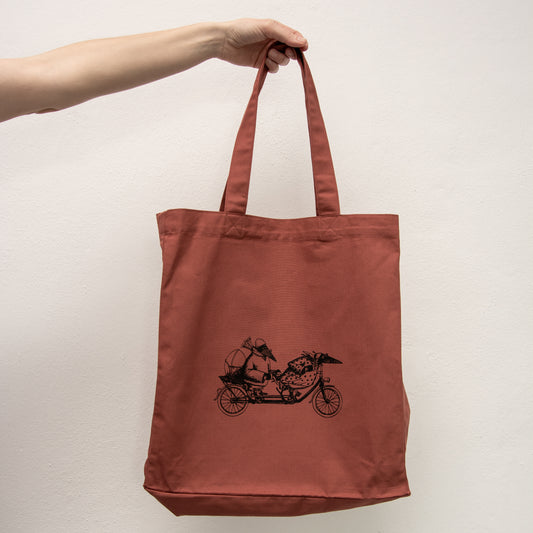 unikat Tandem Tasche heritage brown