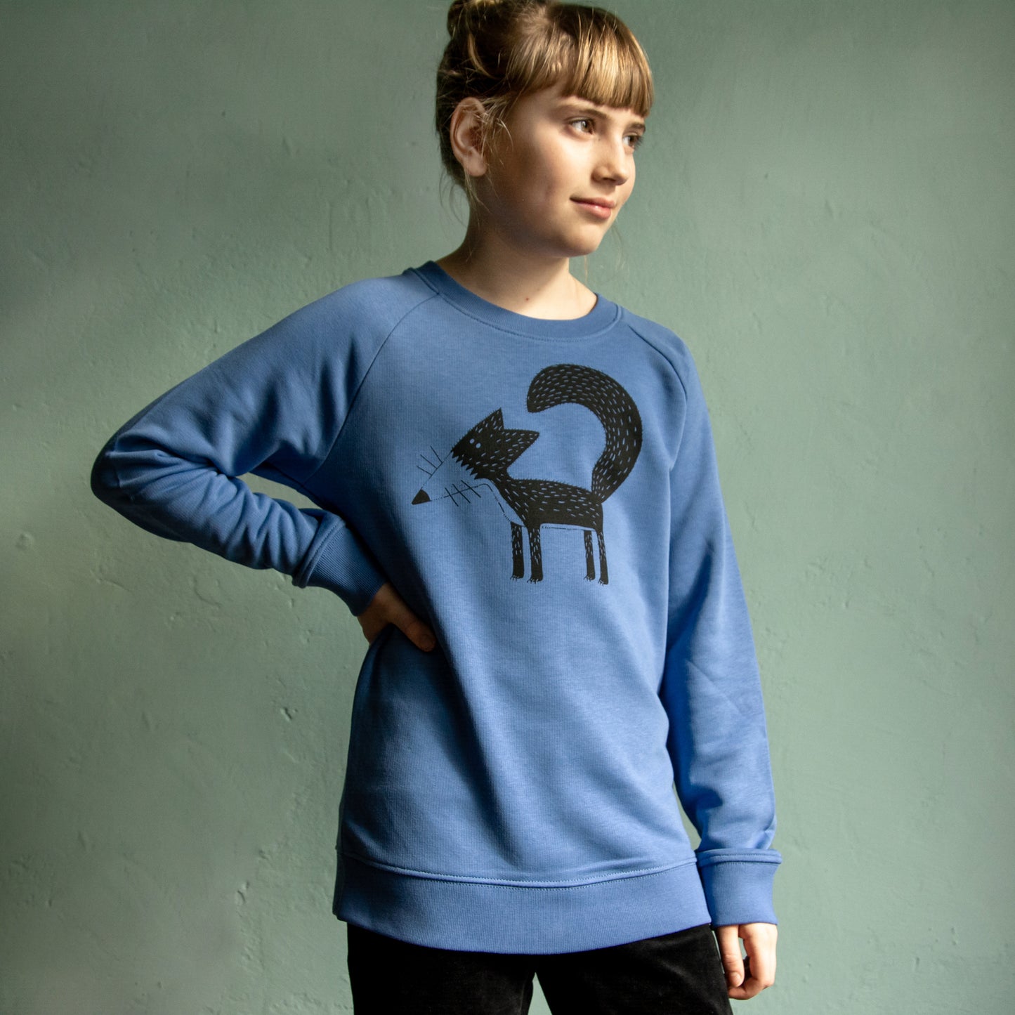 Franzi Fuchs Pullover in bright blue
