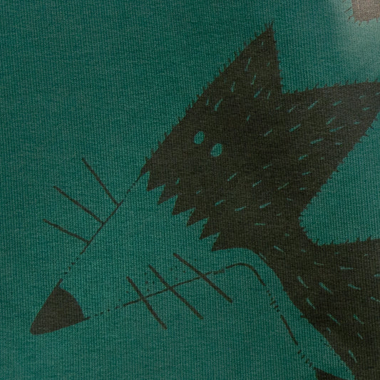 Franzi Fuchs Kapuzenjacke unisex in glazed green XXS-XXL