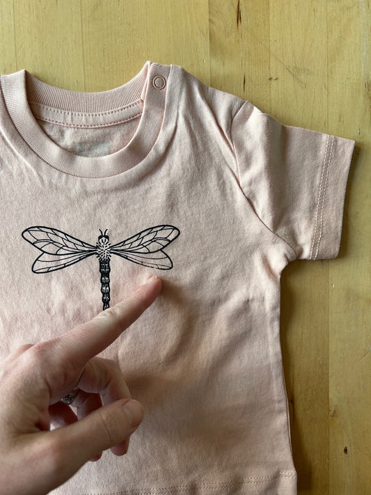 B-Ware Libelle T-Shirt in fraiche peche 62/68