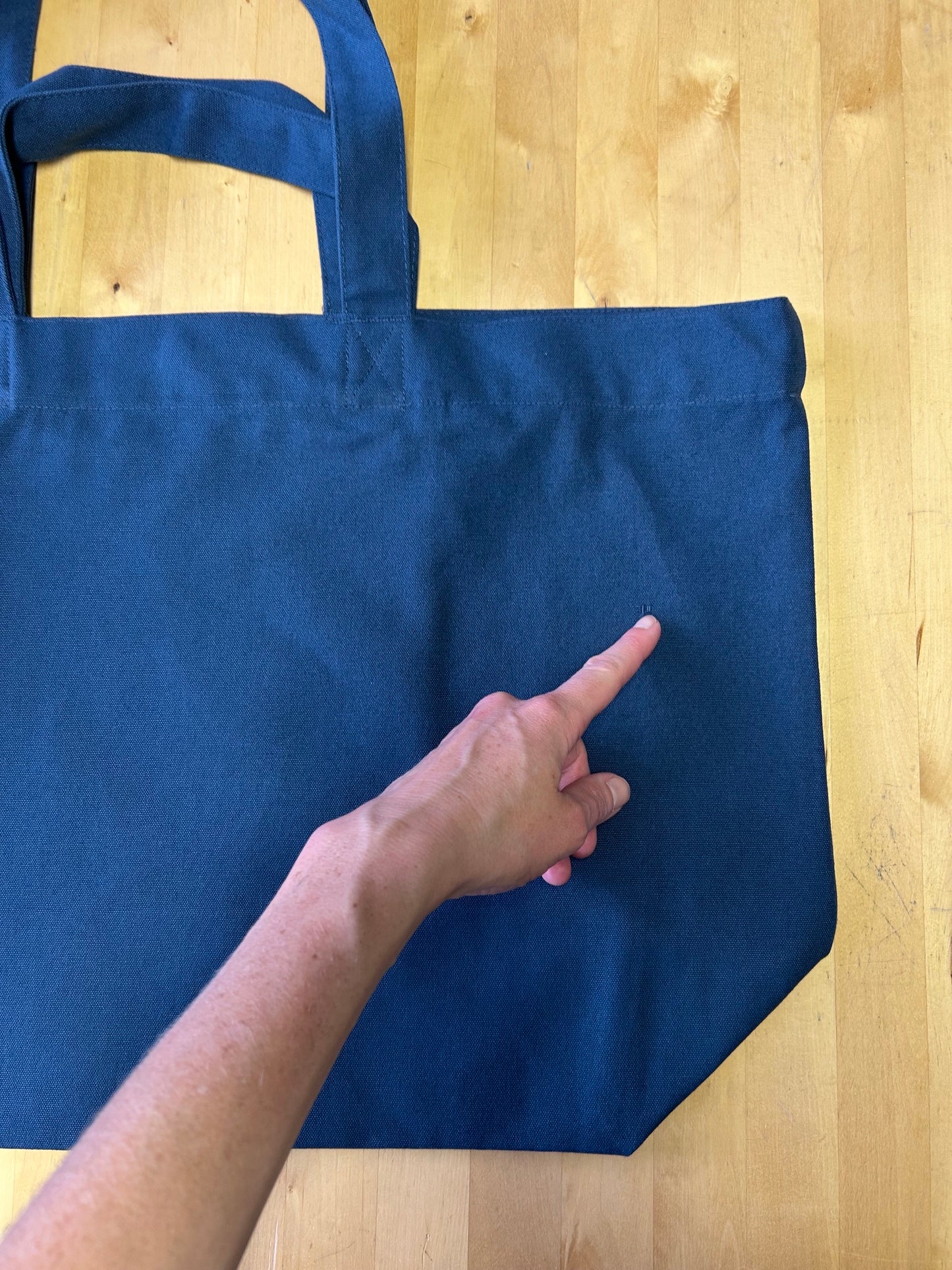 B-Ware große Tasche Franzi Fuchs in deep teal