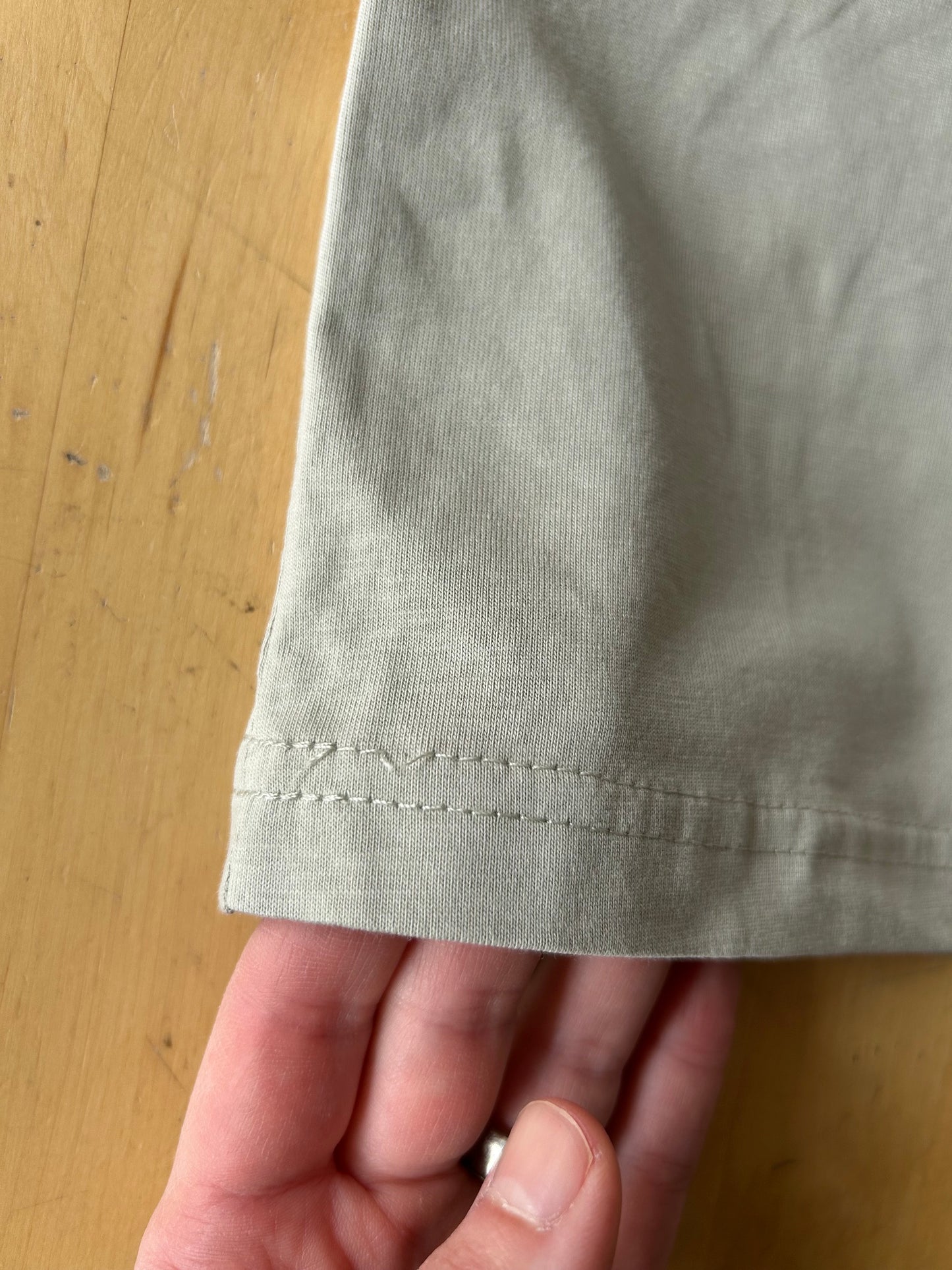 B-Ware Kaffee-Hörnchen T-Shirt in stone XS (Damen S)