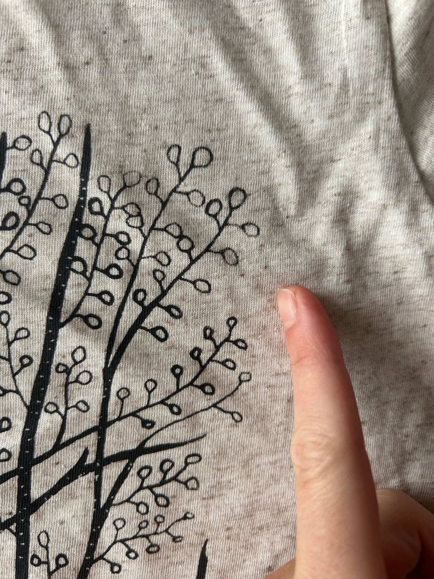 B-Ware Erle mit Elster T-Shirt in eco heather S