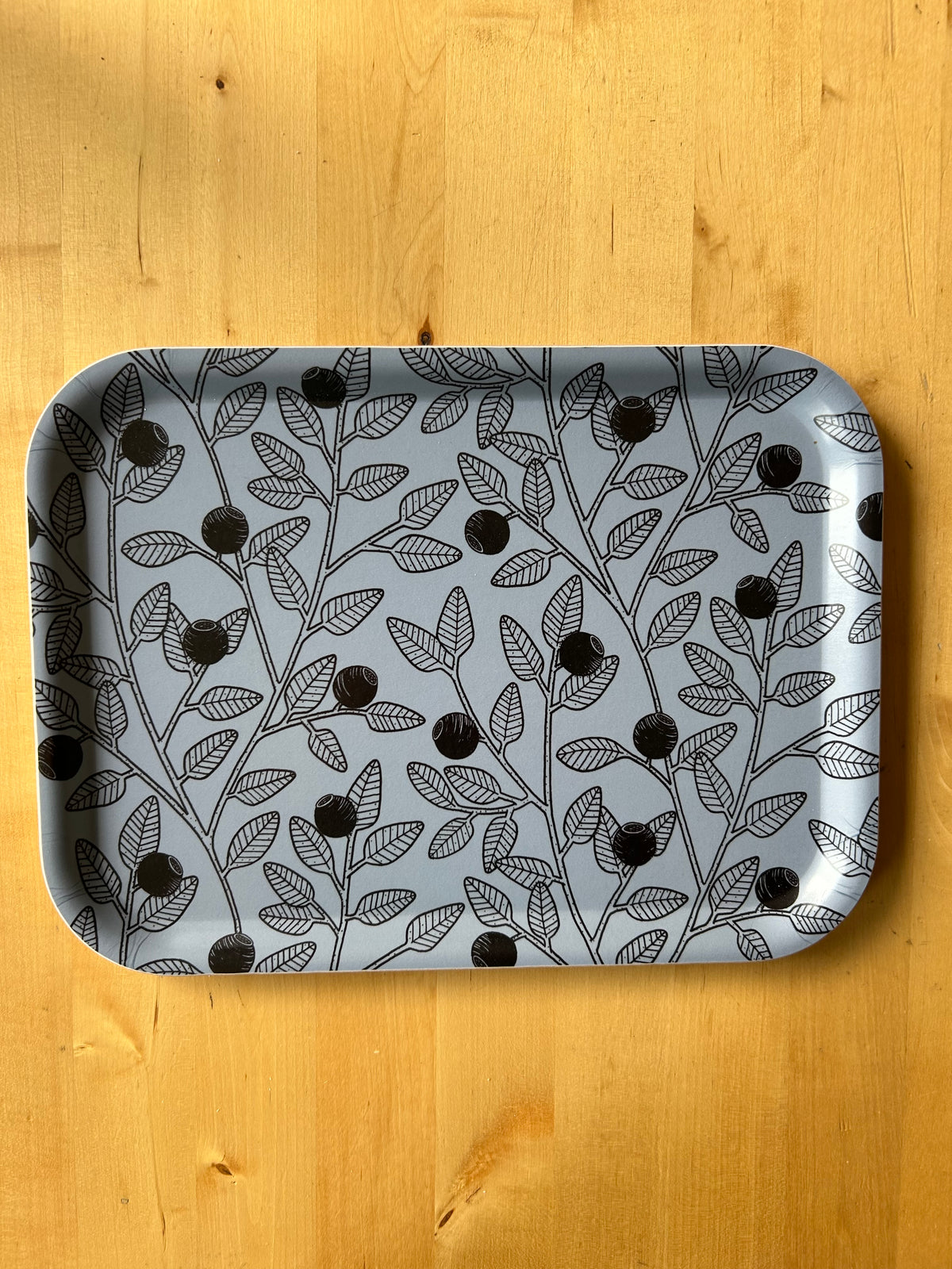 B-Ware Blaubeere, kleines Tablett 27x20cm