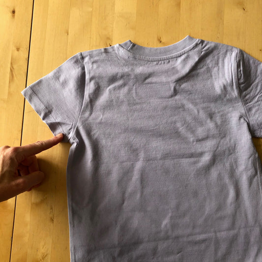 B-Ware Laufhase T-Shirt in lavender 98/104